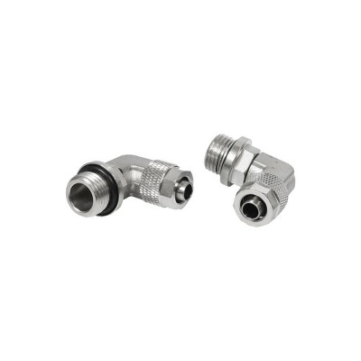 1-4 8mm Dirsek Sıkmalı Demir Pnömatik Rekor