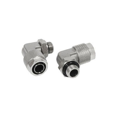 1-8 10mm Somun Sıkmalı Dirsek Demir Pnömatik Rekor