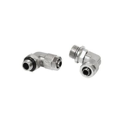 1-8 8mm Dirsek Sıkmalı Demir Pnömatik Rekor